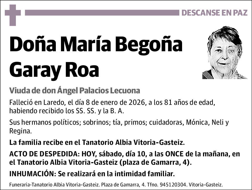 María Begoña Garay Roa