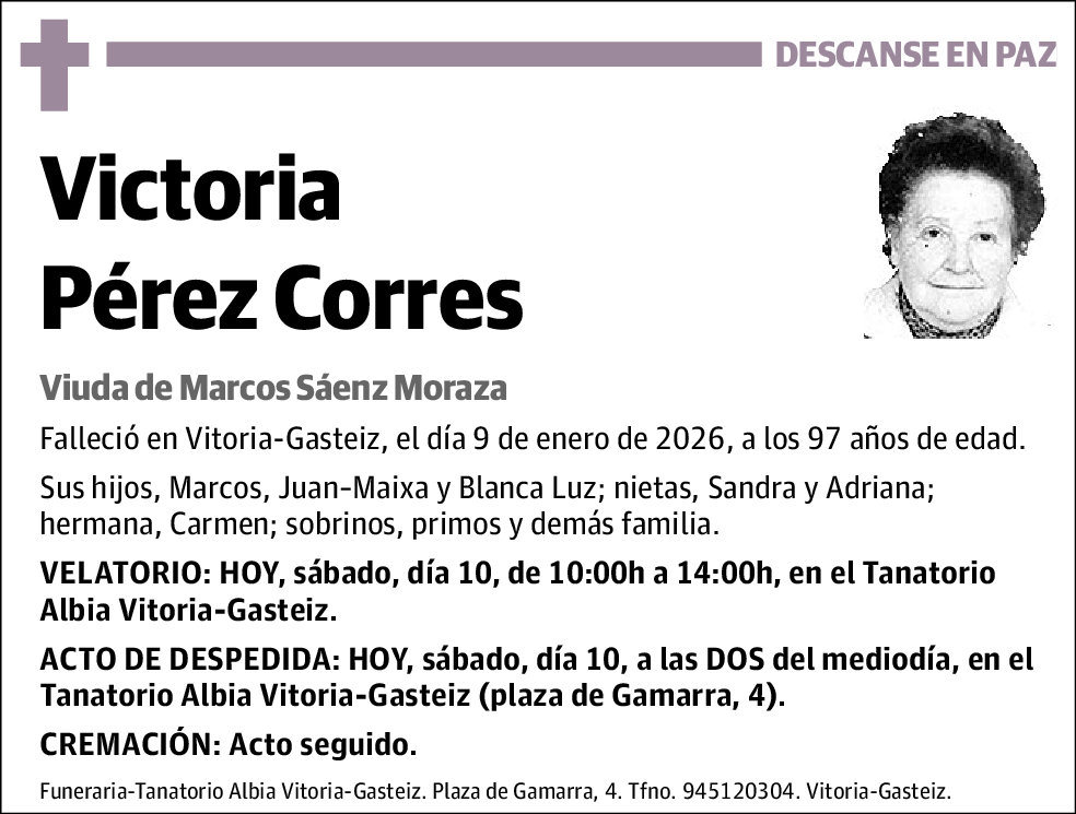 Victoria Pérez Corres