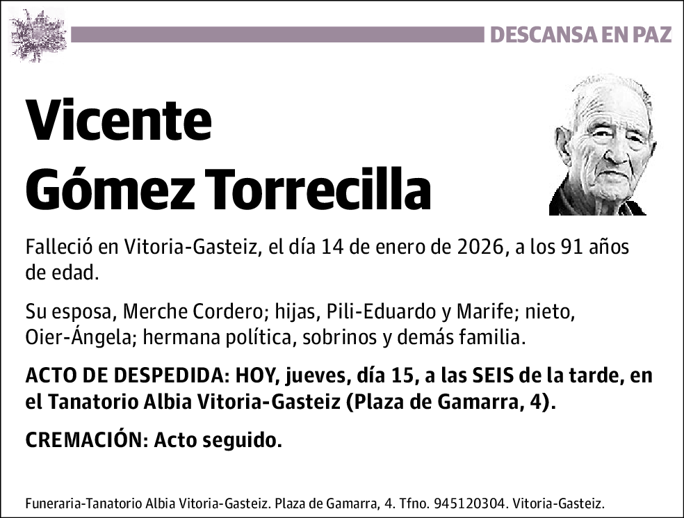 Vicente Gómez Torrecilla