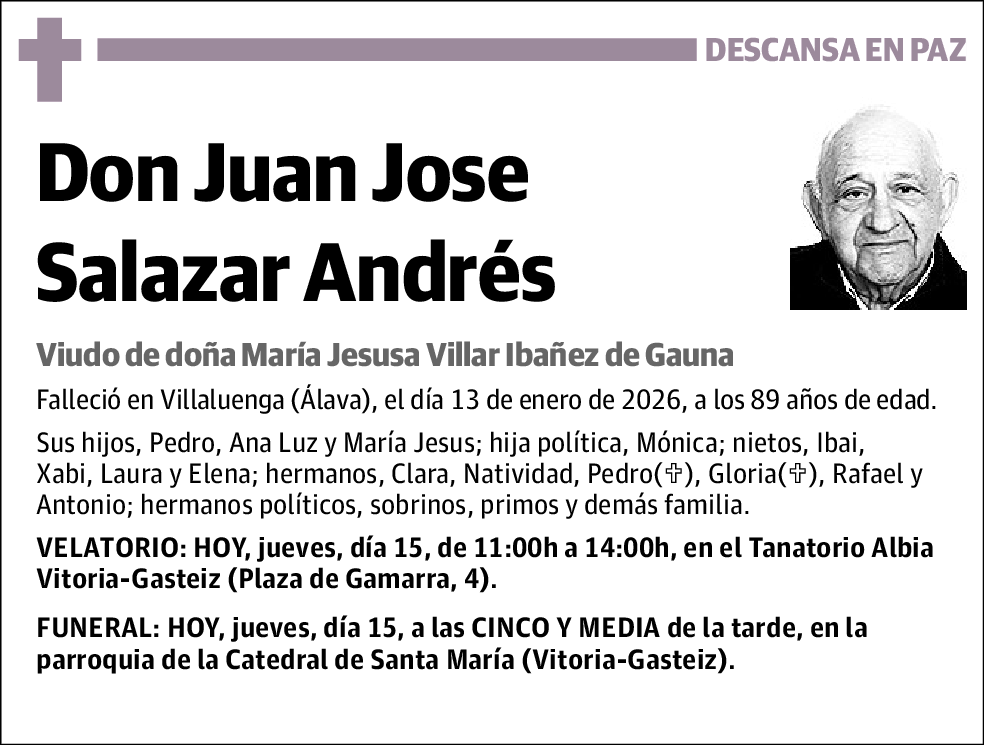 Juan Jose Salazar Andrés