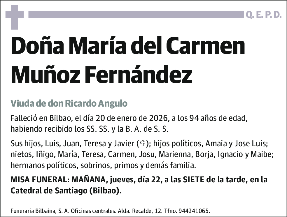 María del Carmen Muñoz Fernández