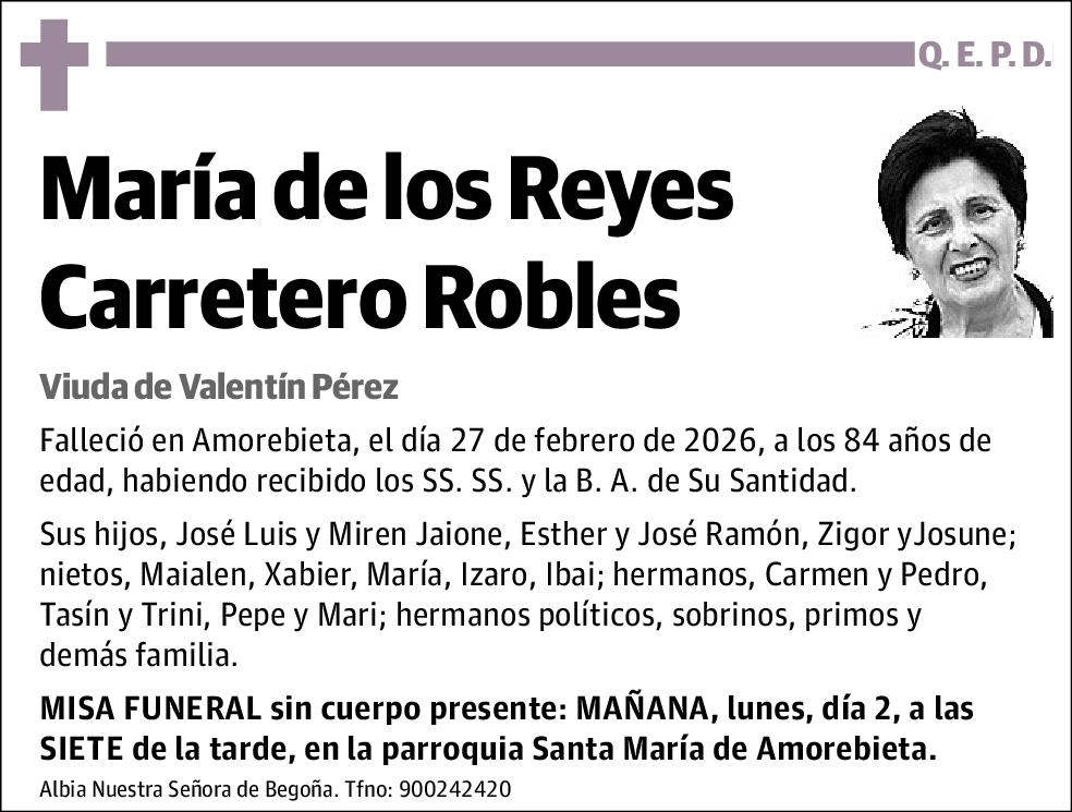 María de los Reyes Carretero Robles