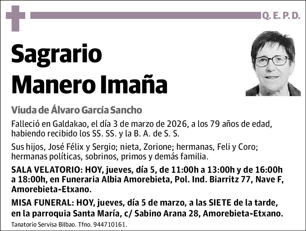 Sagrario Manero Imaña