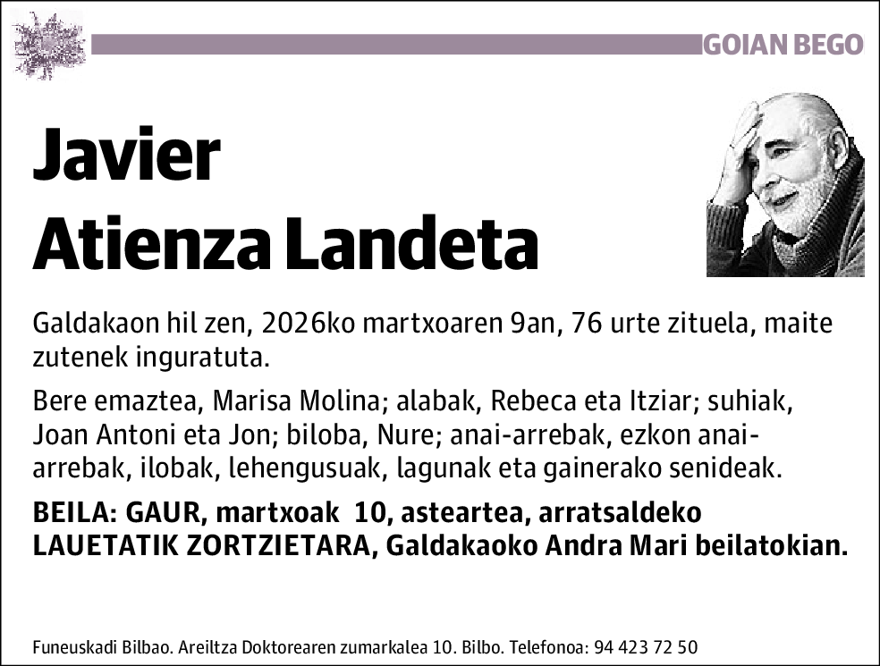 Javier Atienza Landeta