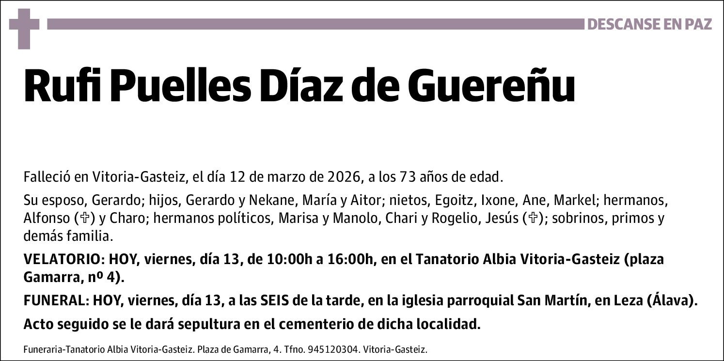 Rufi Puelles Díaz de Guereñu