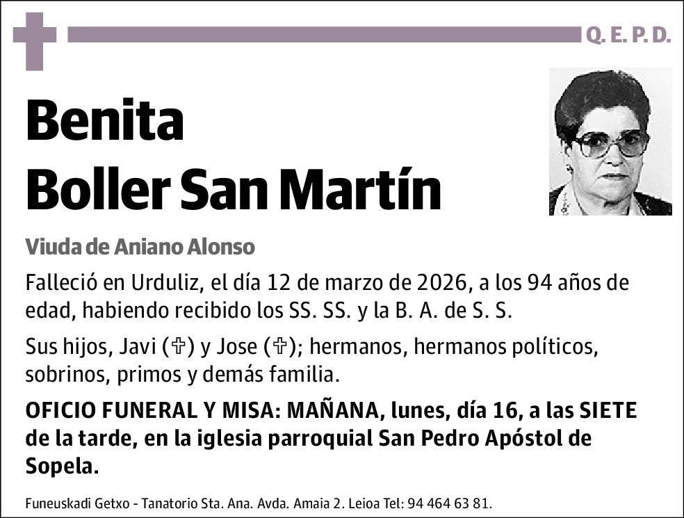 Benita Boller San Martíin