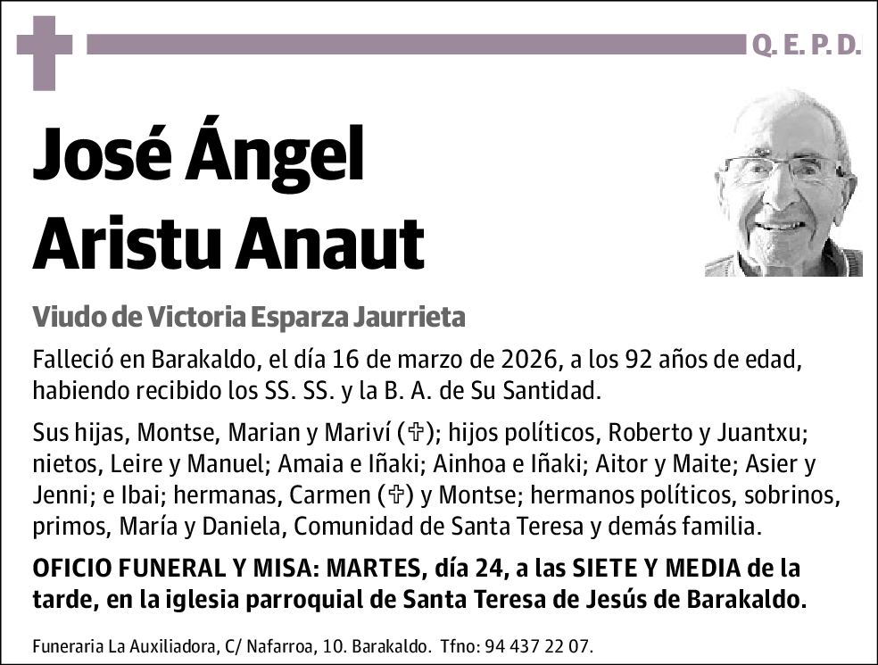 José Ángel Aristu Anaut