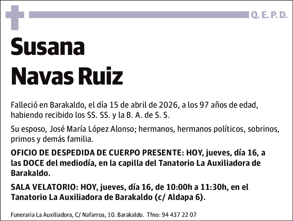 Susana Navas Ruiz