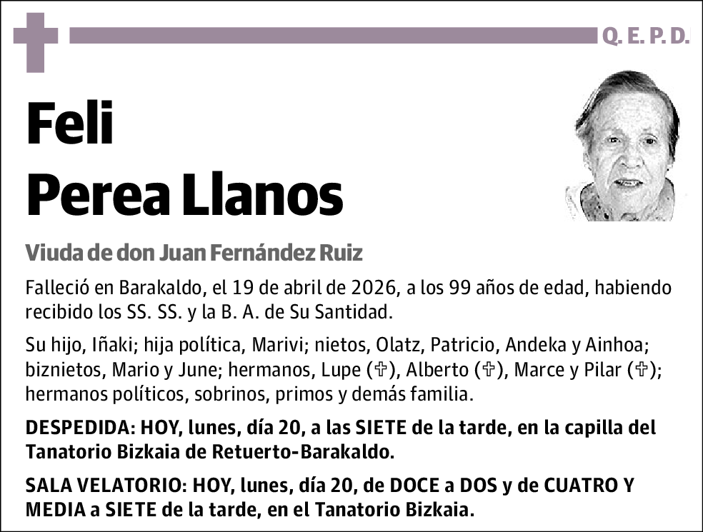 Feli Perea Llanos