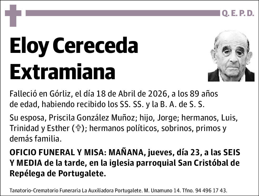 Eloy Cereceda Extramiana