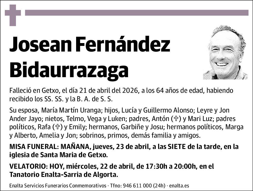 Josean Fernández Bidaurrazaga