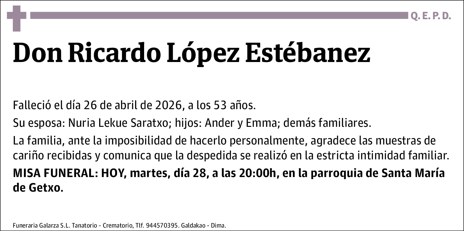 Ricardo López Estébanez