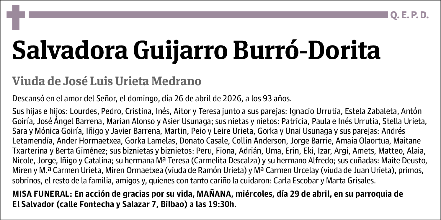 Salvadora Guijarro Burró-Dorita