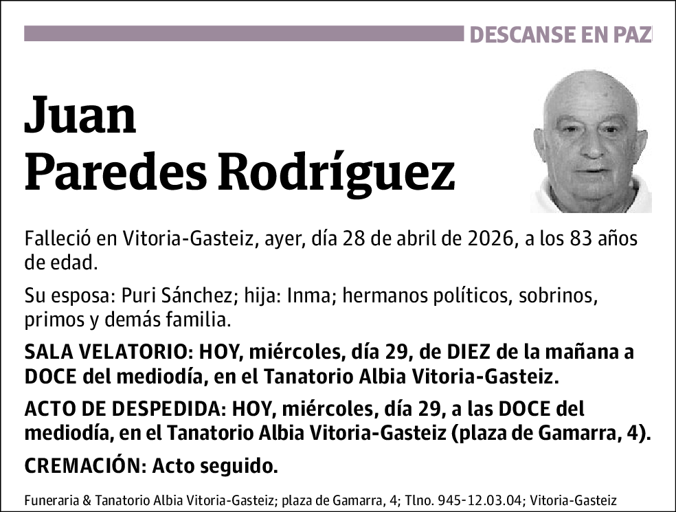 Juan Paredes Rodríguez