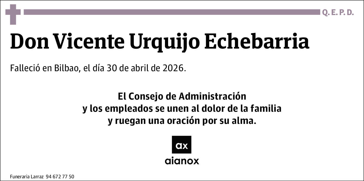 Vicente Urquijo Echebarria