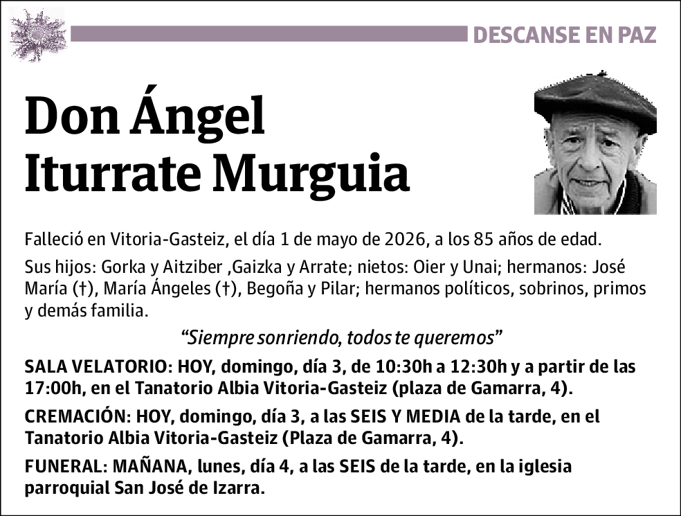 Ángel Iturrate Murguia