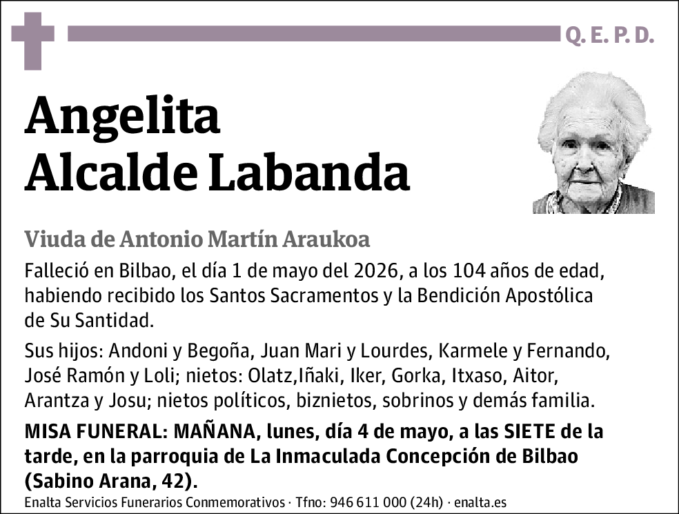 Angelita Alcalde Labanda