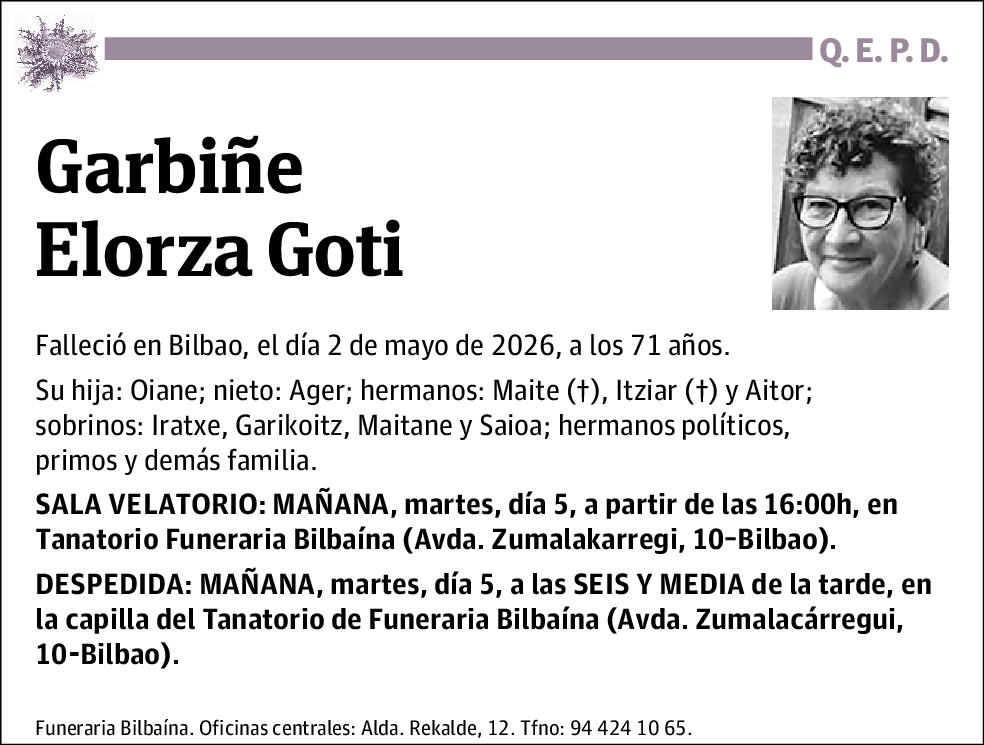 Garbiñe Elorza Goti