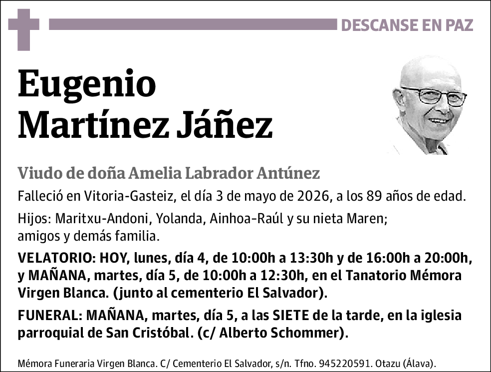 Martínez Jáñez, Eugenio