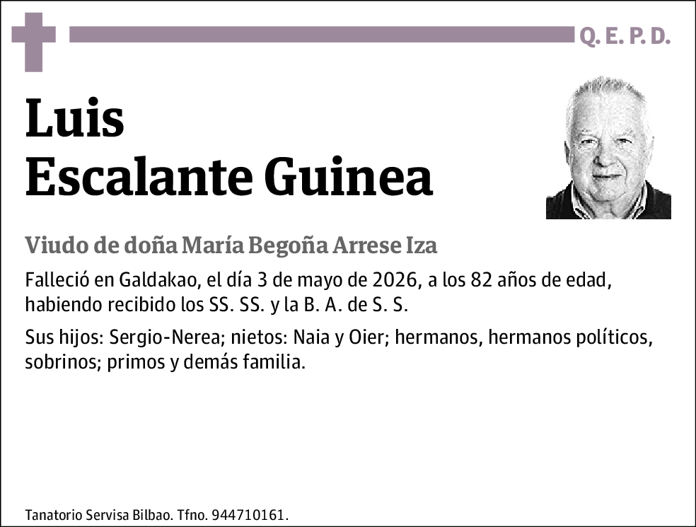 Luis Escalante Guinea