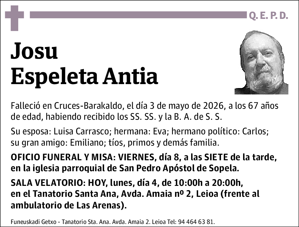 Josu Espeleta Antia
