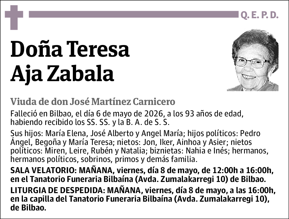 Teresa Aja Zabala