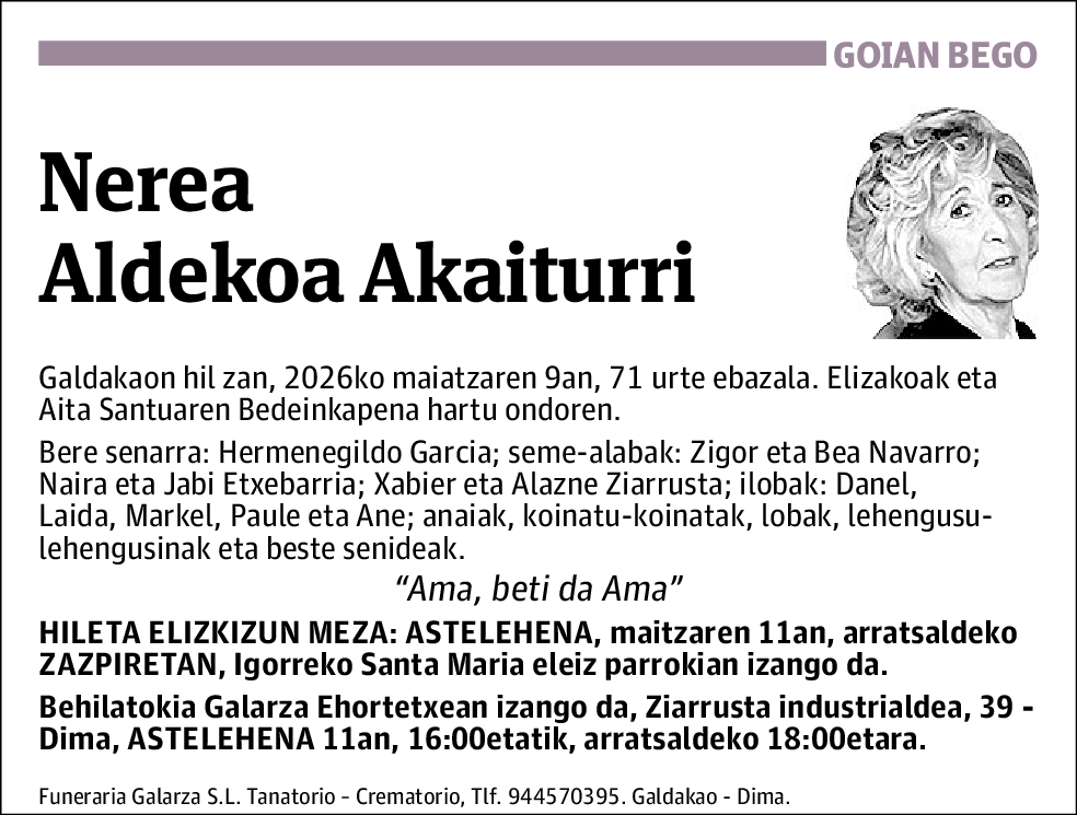 Nerea Aldekoa Akaiturri