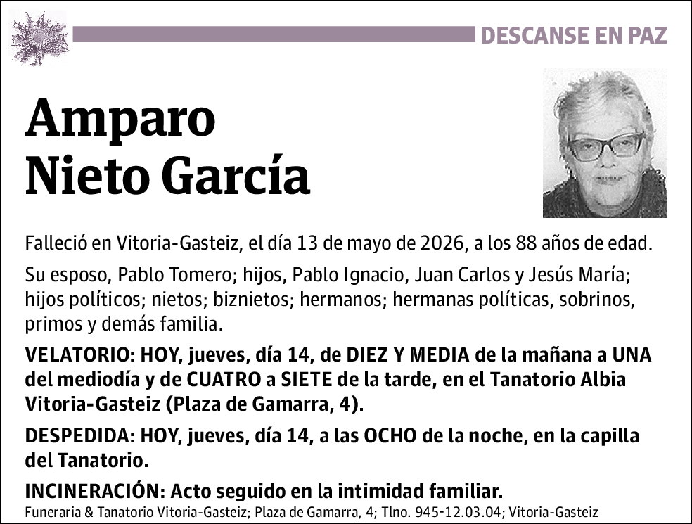 Amparo Nieto García