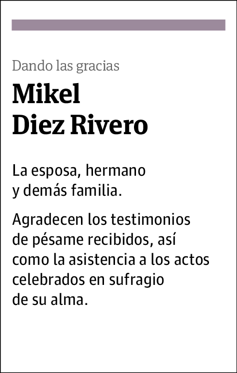 Mikel Diez Rivero