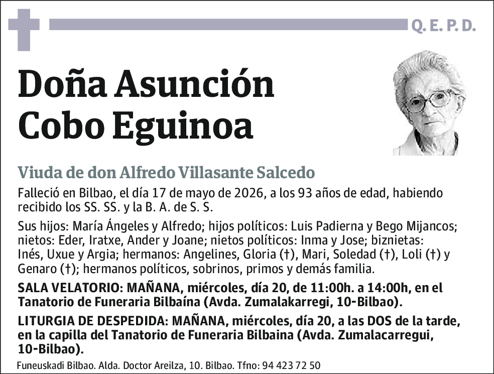 Asunción Cobo Eguinoa