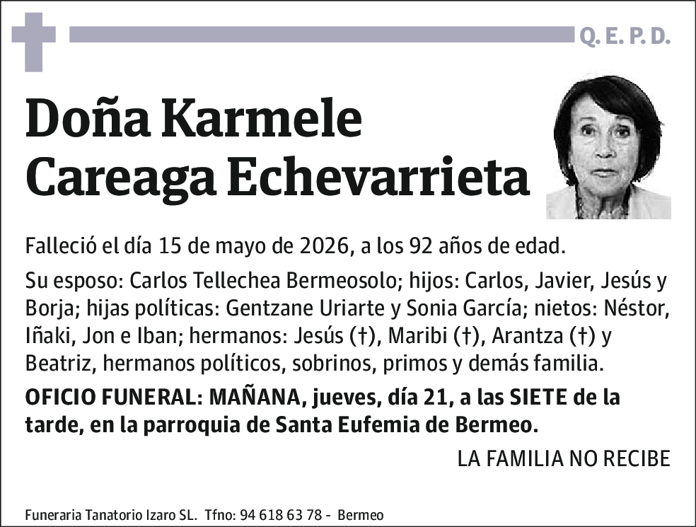 Karmele Careaga Echevarrieta