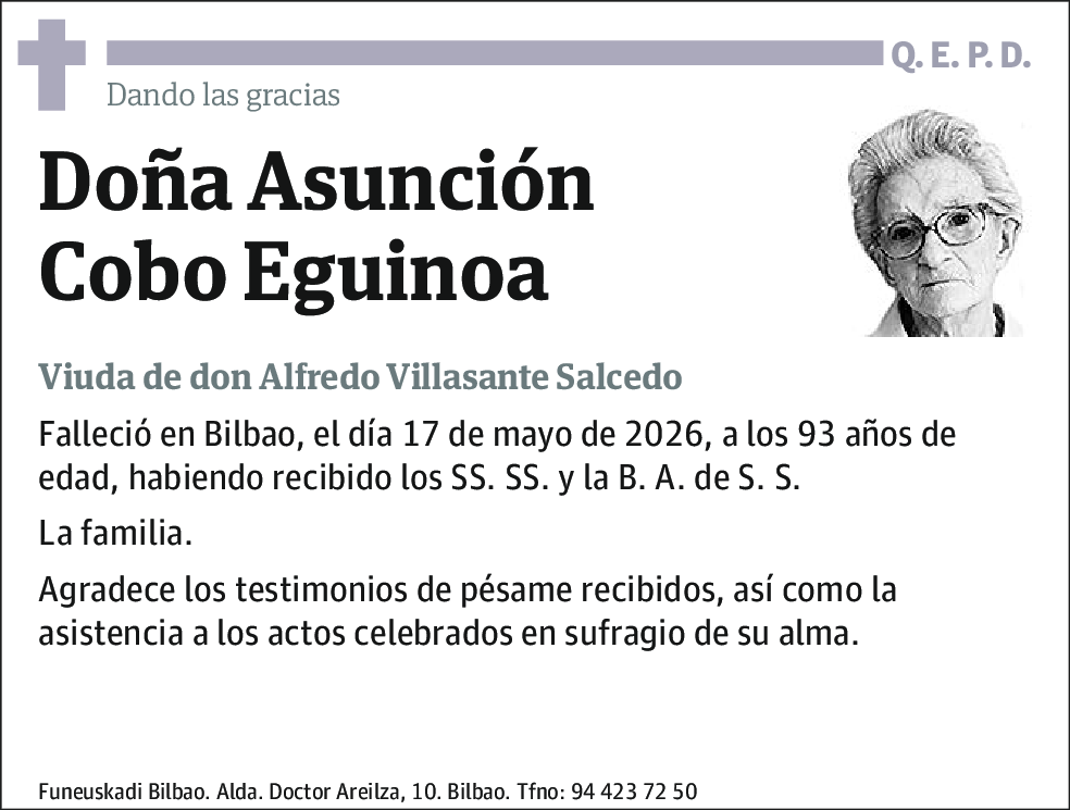 Asunción Cobo Eguinoa