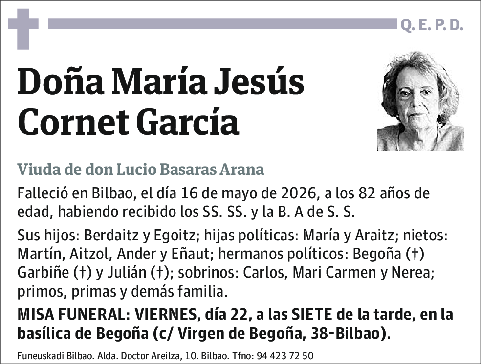 María Jesús Cornet García