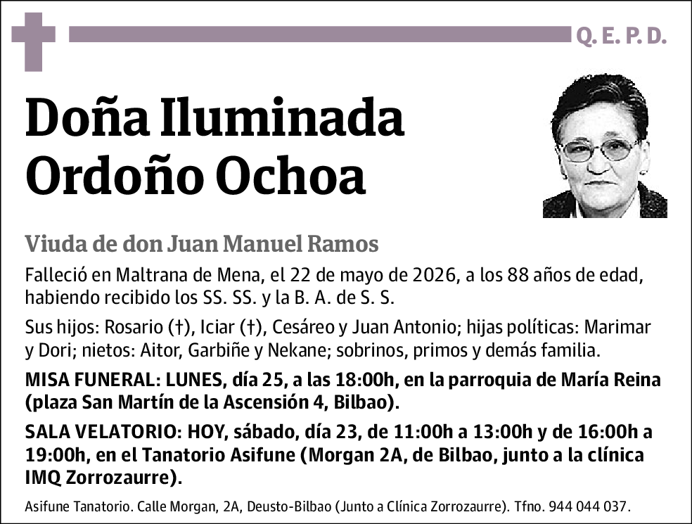 Iluminada Ordoño Ochoa