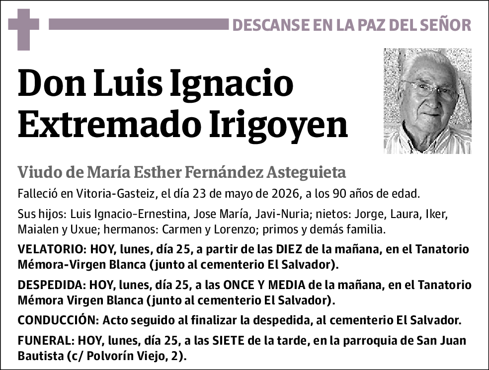 Luis Ignacio Extremado Irigoyen