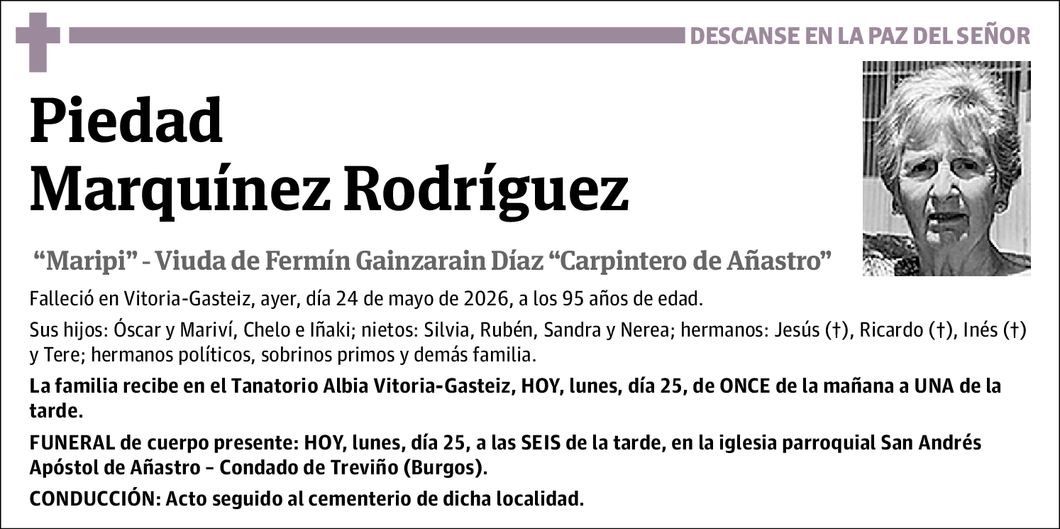 Piedad Marquínez Rodríguez