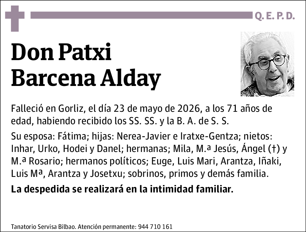 Patxi Barcena Alday