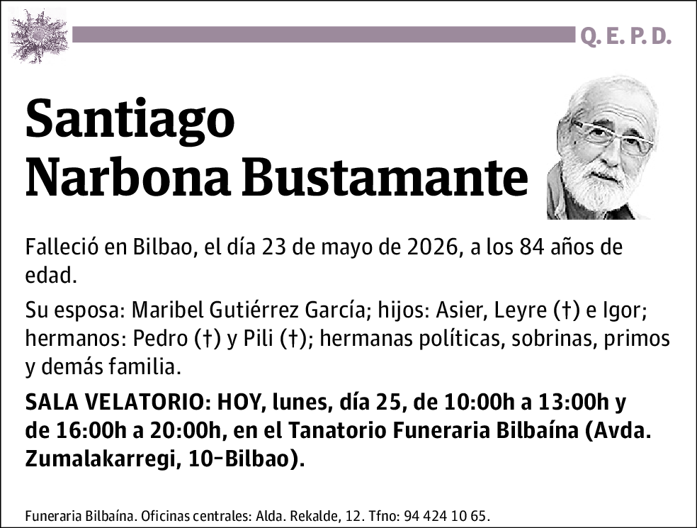 Santiago Narbona Bustamante