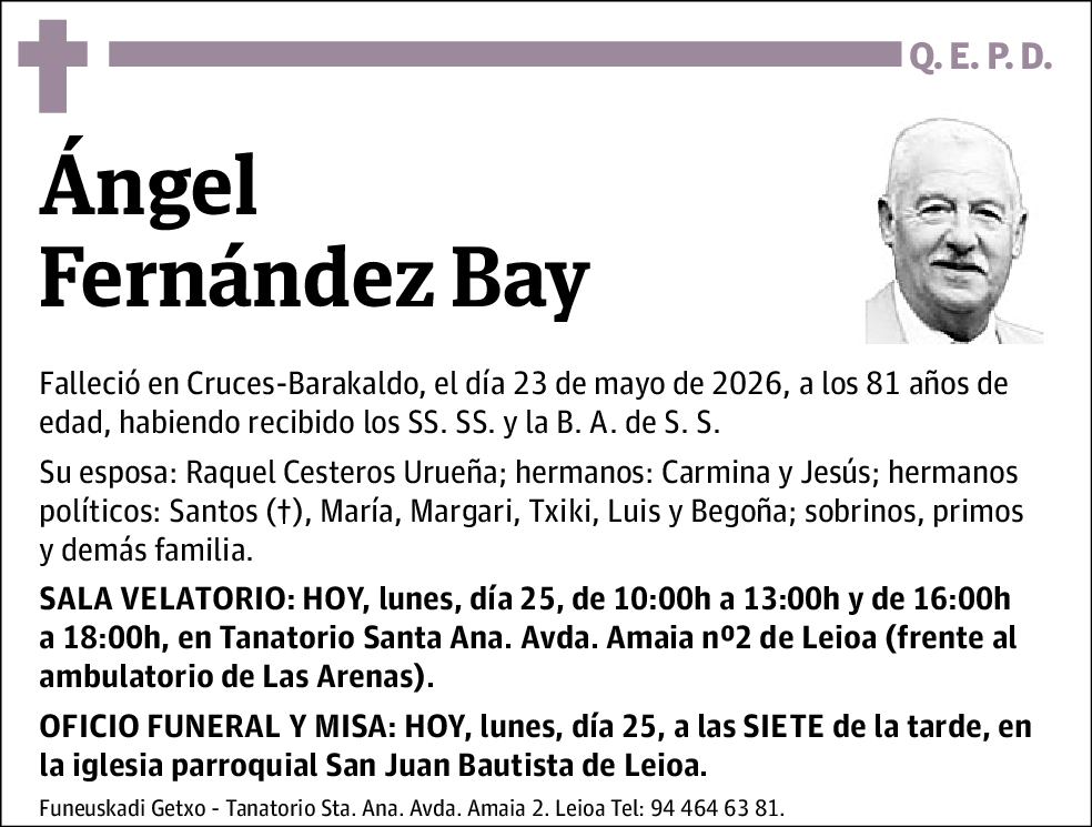 Ángel Fernández Bay