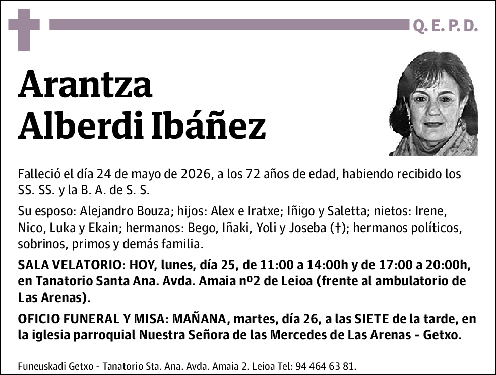 Arantza Alberdi Ibáñez