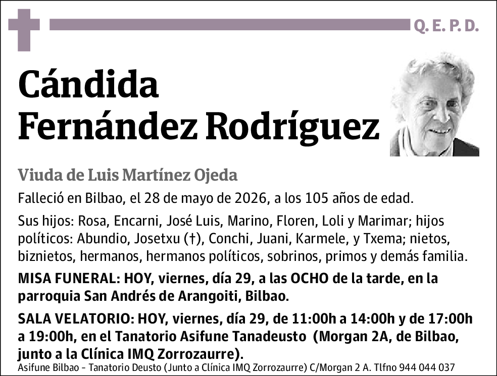 Cándida Fernández Rodríguez