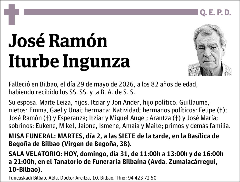 José Ramón Iturbe Ingunza