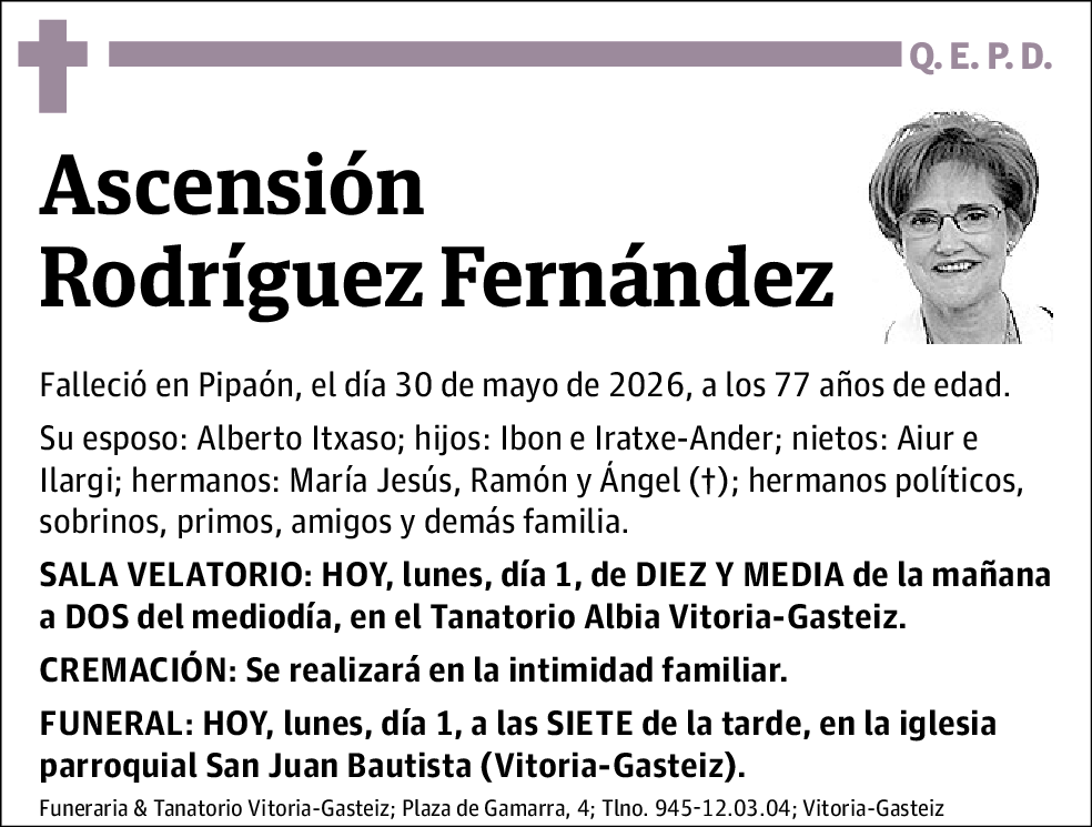 Ascensión Rodríguez Fernández