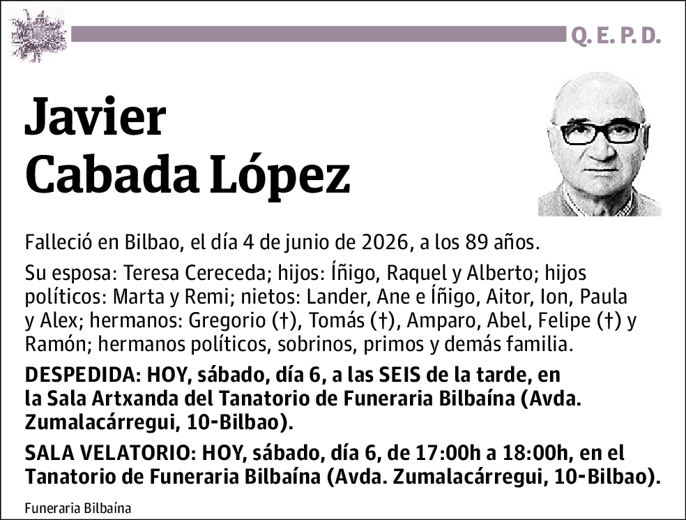 Javier Cabada López
