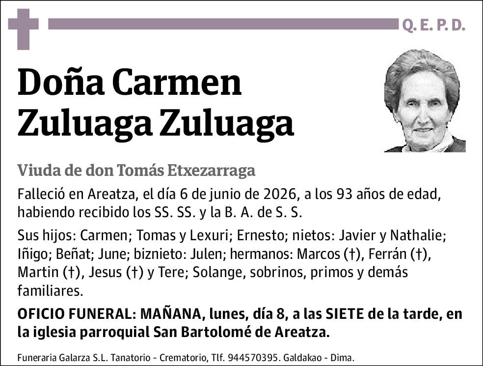 Carmen Zuluaga Zuluaga