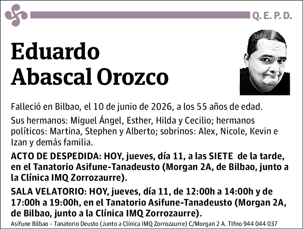 Eduardo Abascal Orozco