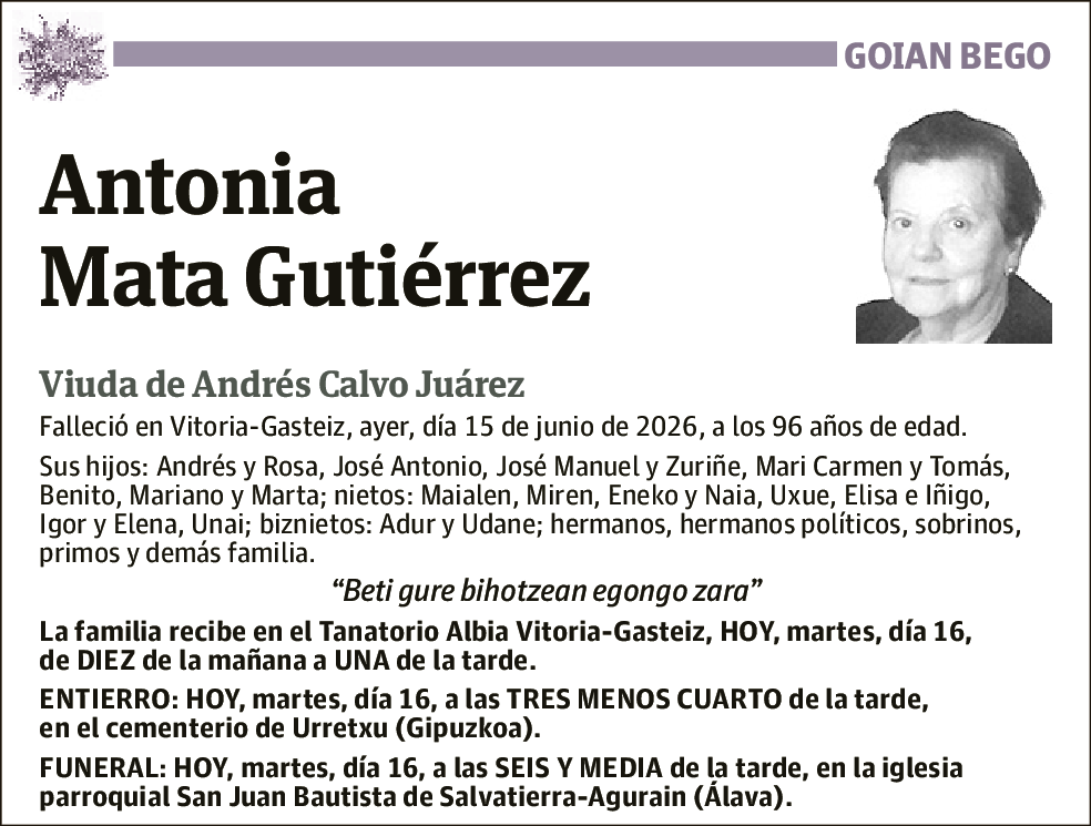 Antonia Mata Gutiérrez