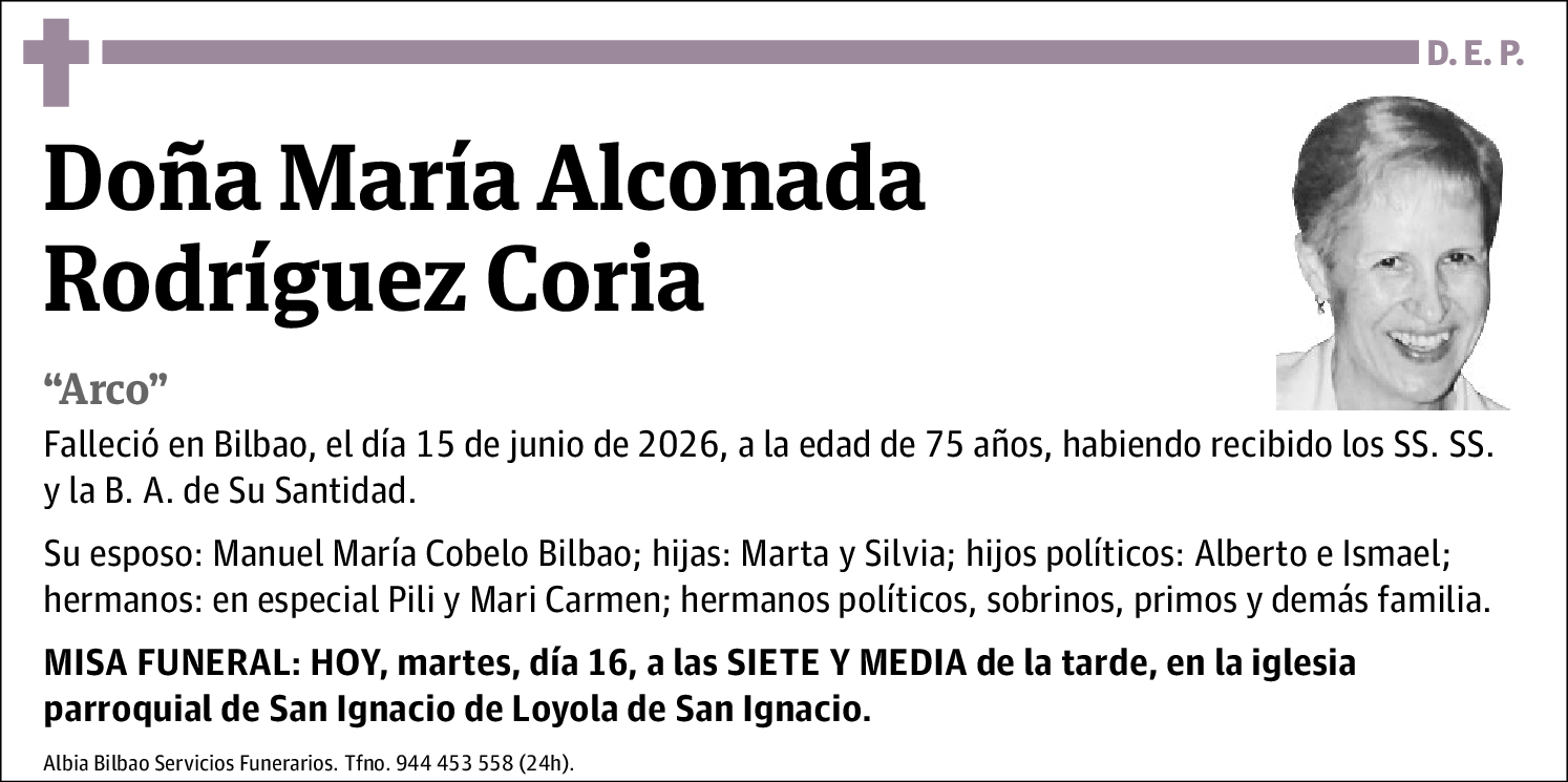 María Alconada Rodríguez Coria
