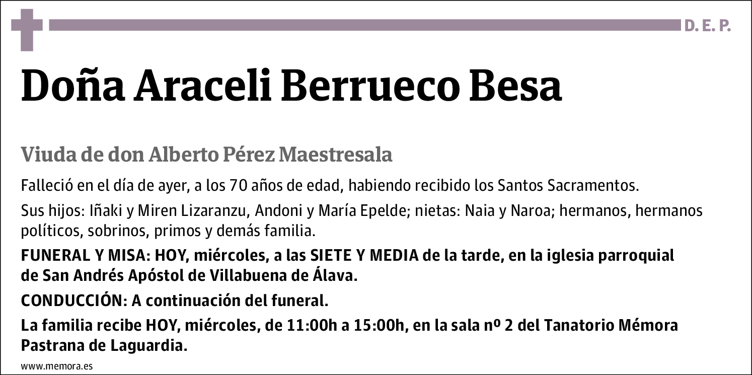 Araceli Berrueco Besa