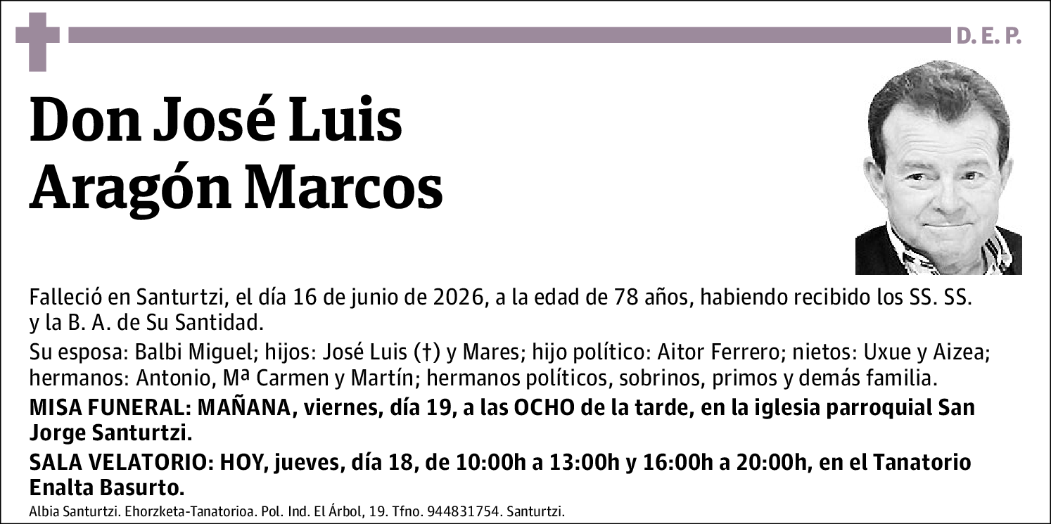 José Luis Aragón Marcos